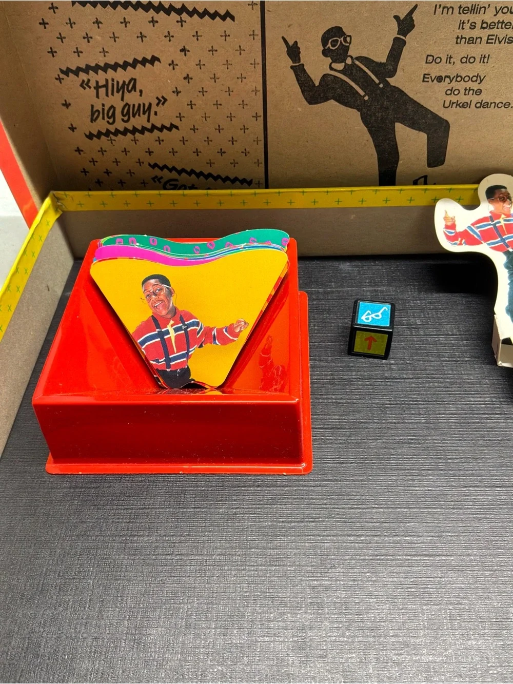 Milton Bradley Do the Urkel! Party Game - Yellow